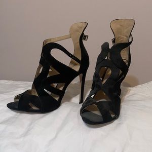 New with tags Black genuine suede Zara heel. Size 41 (womens 10)